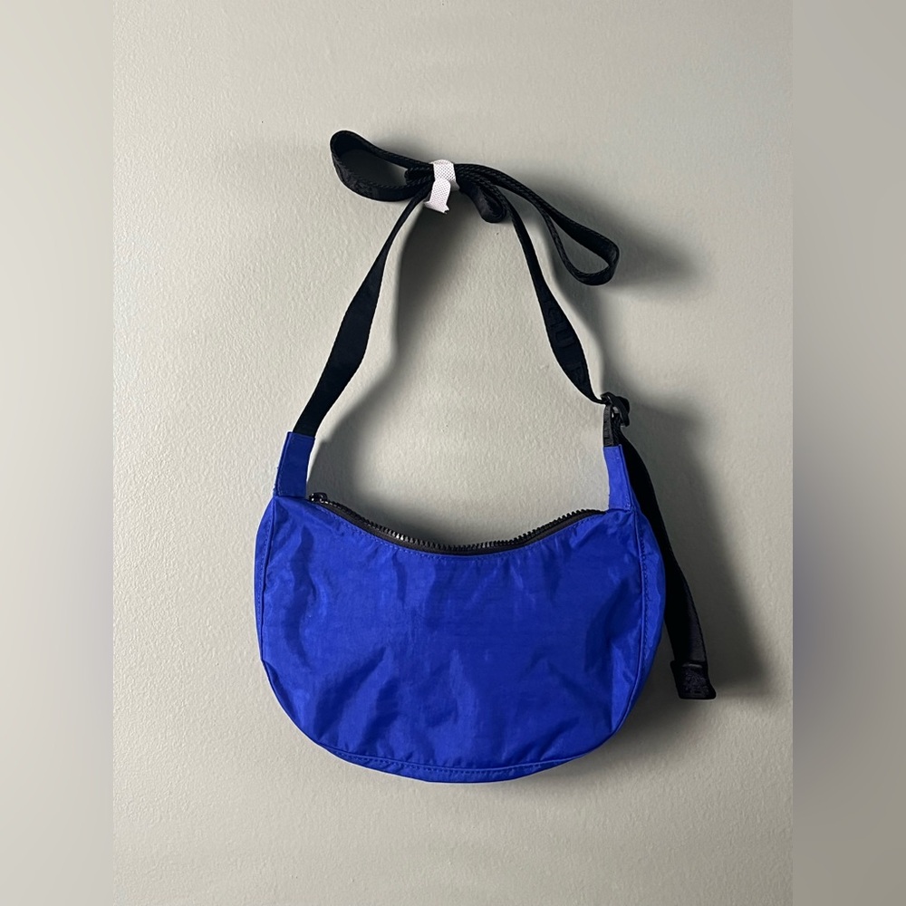 Baggu Small Nylon Crescent — Lapis